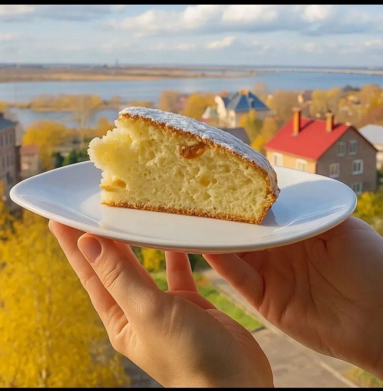 Рецепт нежной творожной запеканки с изюмом