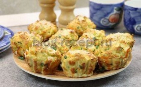 Кексы с цветной капустой и кабачком: полезное лакомство для завтрака