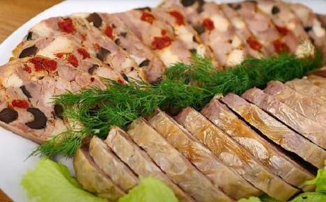 Незабываемая закуска из курицы и индейки для вашего праздничного стола