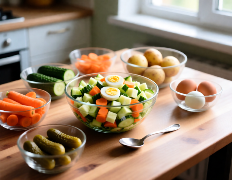 Когда съедать новогодние салаты: полезные советы от Роспотребнадзора