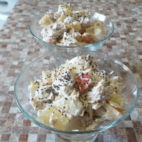 Нежный салат для отличного настроения