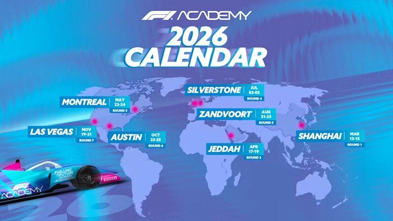 F1 Academy ��������� ��������� � ����������� � ������������� � ������