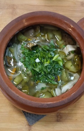 Угощение к празднику: Вкусная грибная калья