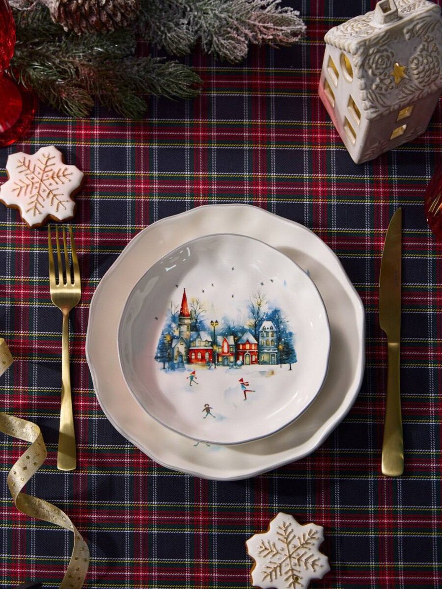 Праздничные сервировки: откройте для себя коллекцию посуды, создающую волшебство