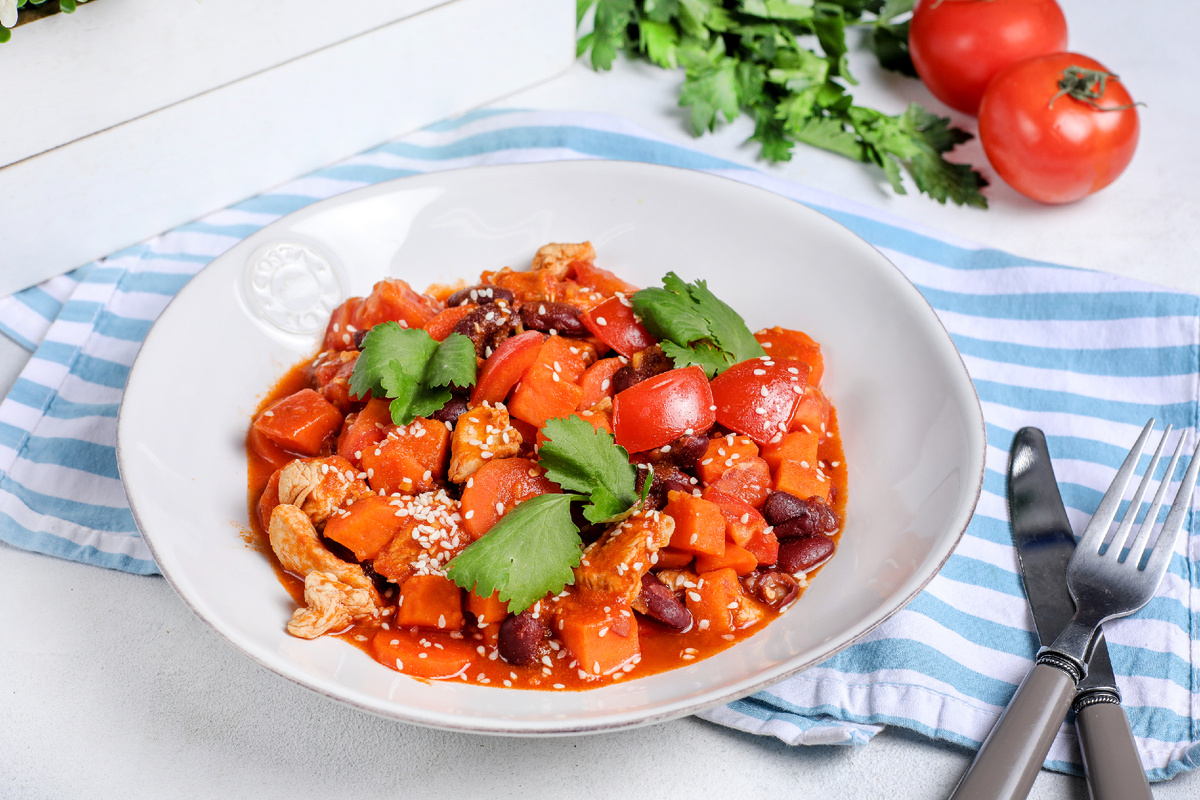 Вкус индейки по-эквадорски: рецепты с бататом и красной фасолью