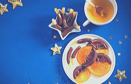 Необычные новогодние сладости: апельсины в шоколаде из Бельгии