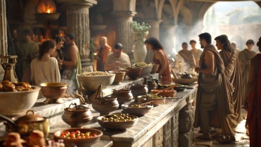 Секреты древнеримского фастфуда: что ели в термополиях