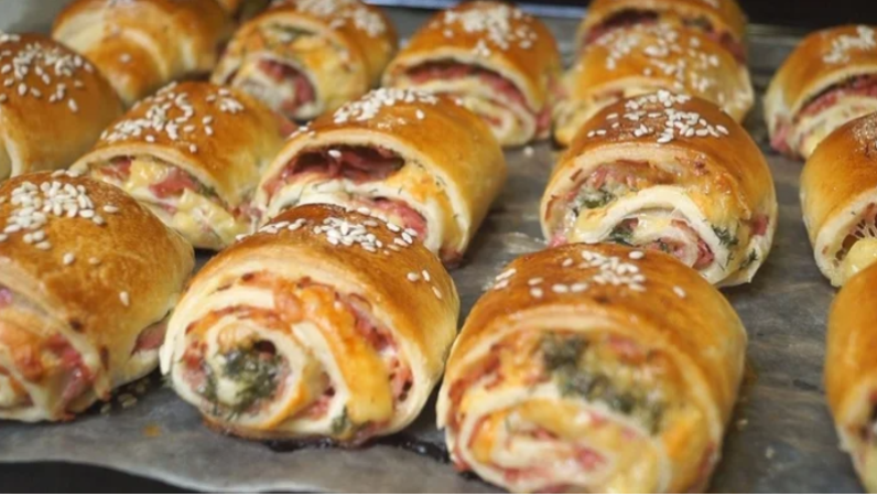 Вкусные слойки-рулетики, которые можно приготовить за считанные минуты