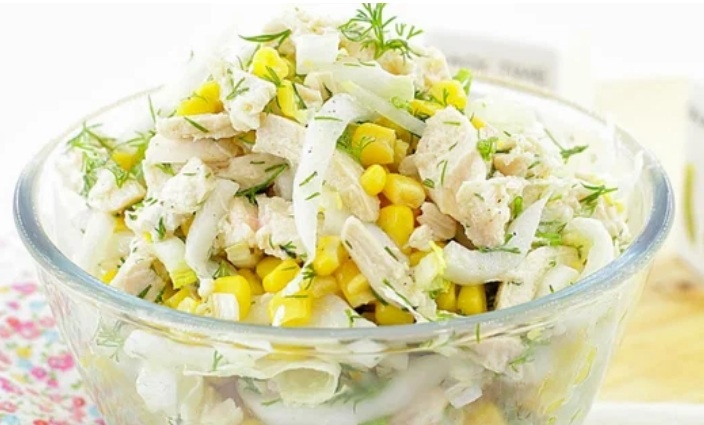 Идеальные салаты из пекинской капусты с курицей на любой вкус