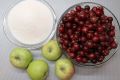 Компот из крыжовника с яблоками на зиму