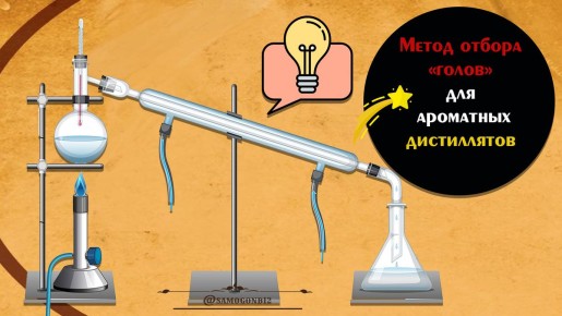 Метод отбора голов при создании ароматных дистиллятов