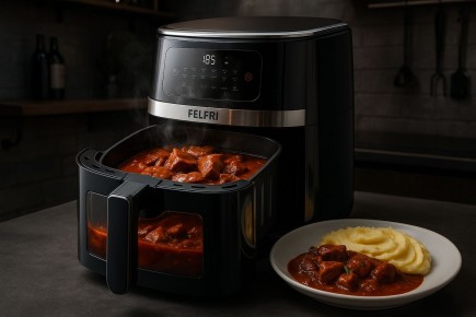 Гуляш классический в аэрогриле: простой путь к насыщенному цвету и мягкости