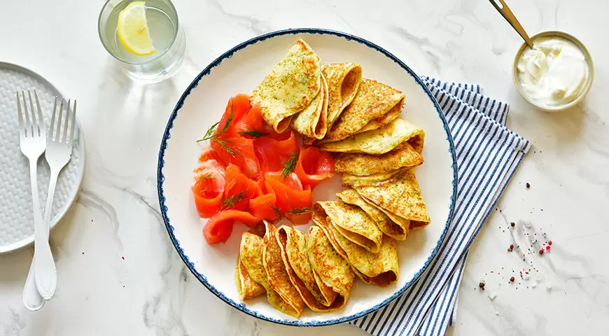 Идеальные картофельные блинчики с укропом на простокваше