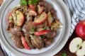 Куриная печень с яблоками: простое и изысканное блюдо