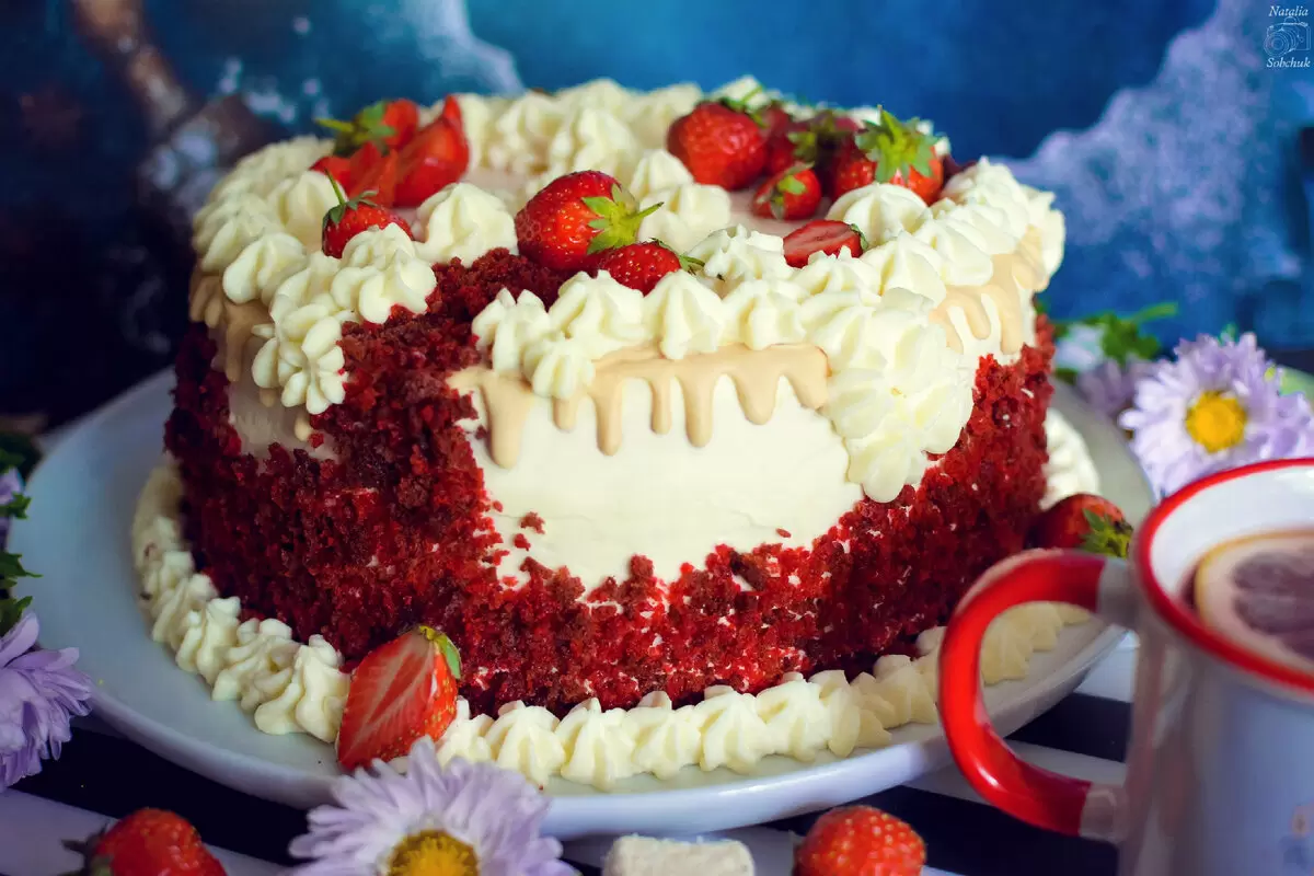 Совершенство кондитерского искусства: торт Красный бархат