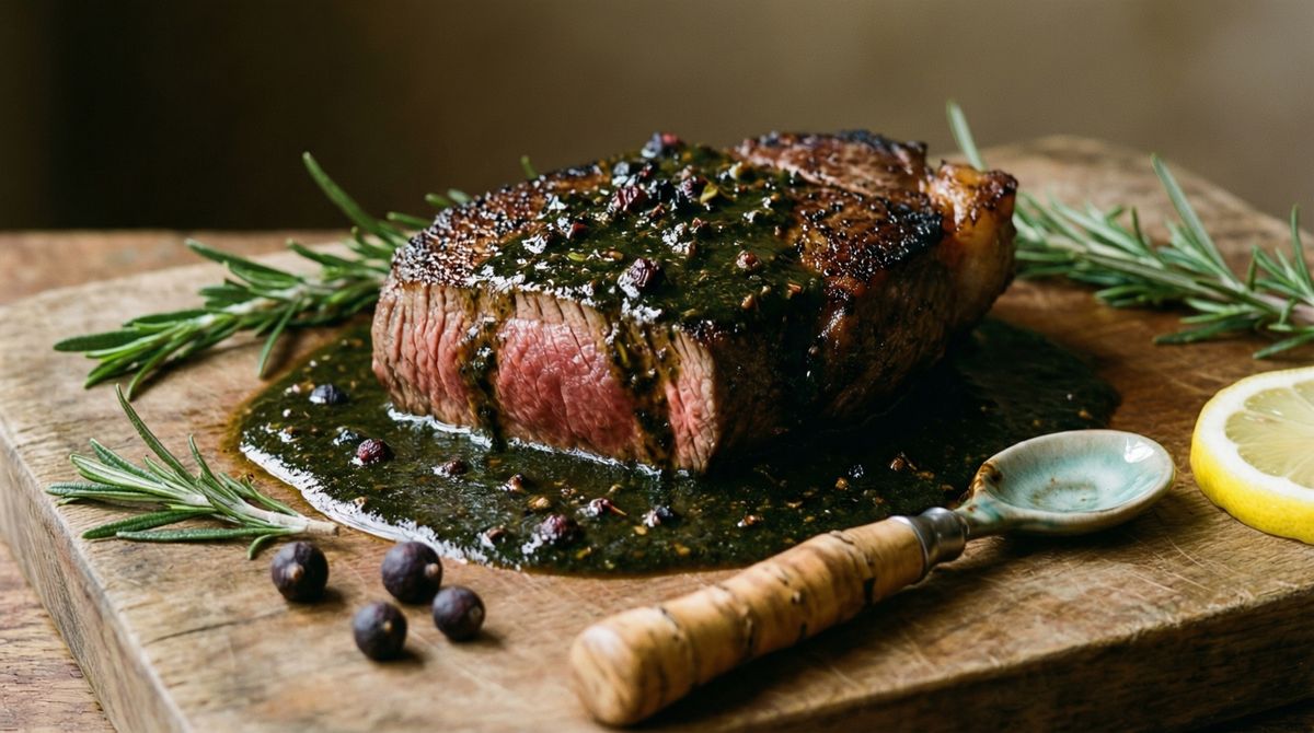 Оленина с можжевеловым соусом: вкус природы на вашем столе