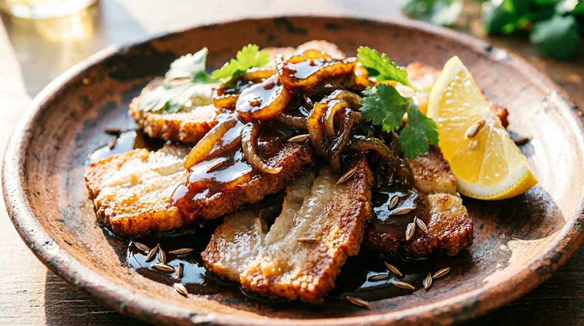 Кулинарный шедевр: как правильно приготовить бараний курдюк с луковым соусом