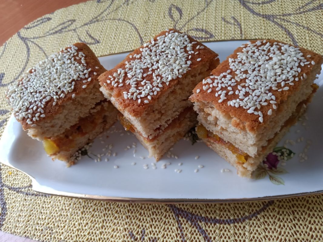 Кунжутные пирожные: быстрый и вкусный десерт для чаепития