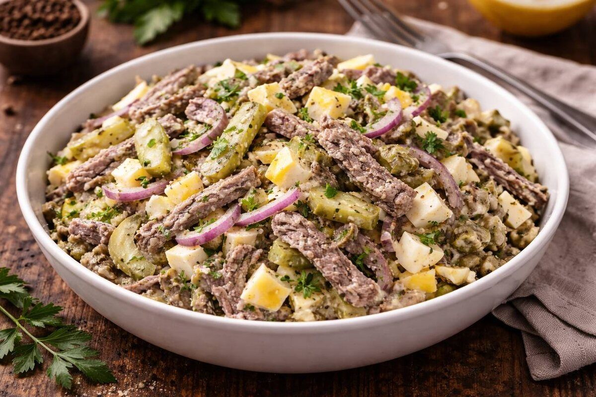 Салат для настоящих мужчин: простота, вкус и сытность